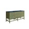 James Martin Vanities Emmeline 72in Double Vanity, Pebble Oak w/ 3 CM Charcoal Soapstone Top D100-V72-PBO-3CSP - alternate 7